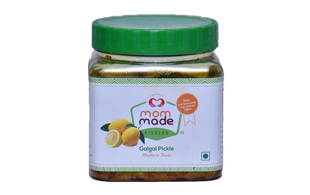 Mom Made Pickles Galgal Pickle    Plastic Jar  500 grams